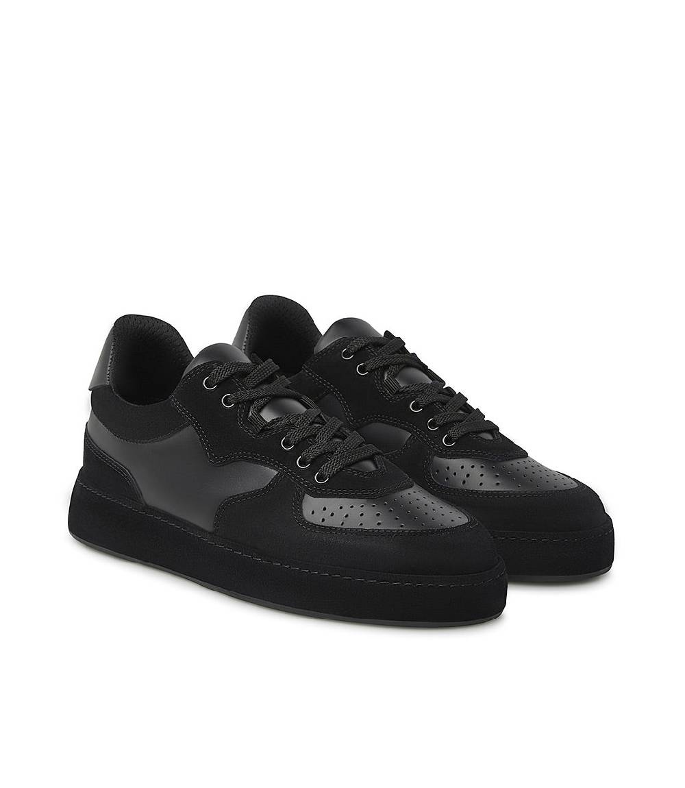 Loriblu Sneakers in nappa e camoscio nero Affare Del Giorno