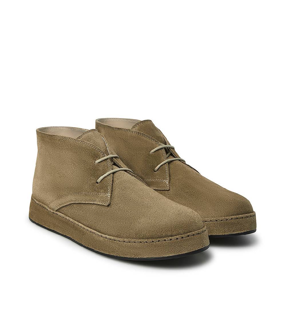 Loriblu Polacchini in pelle scamosciata beige Economico