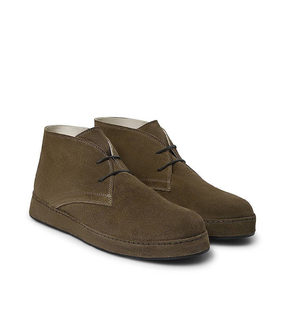 Loriblu Polacchini in pelle scamosciata marrone Online