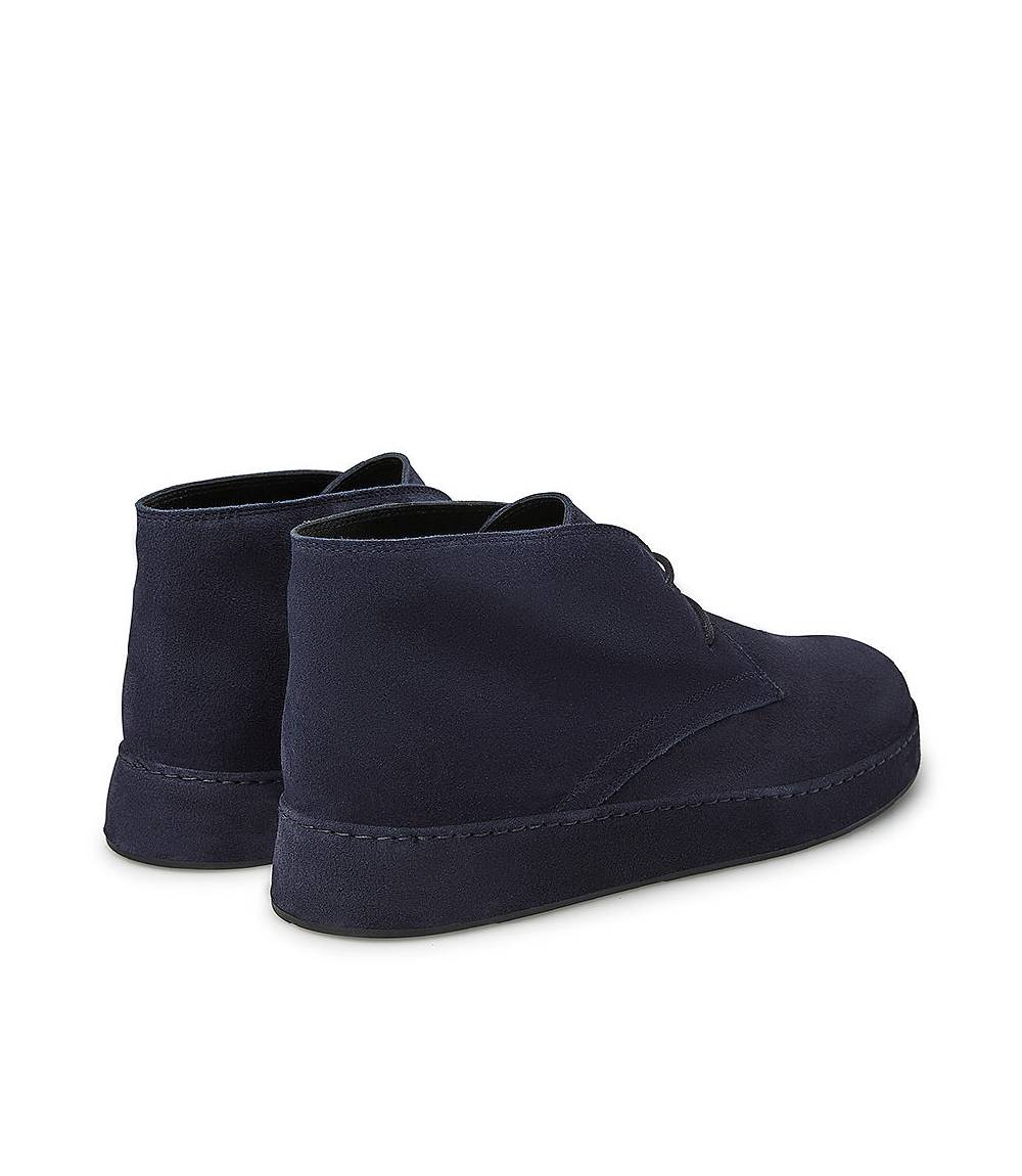 Loriblu Polacchini in pelle scamosciata blu Outlet