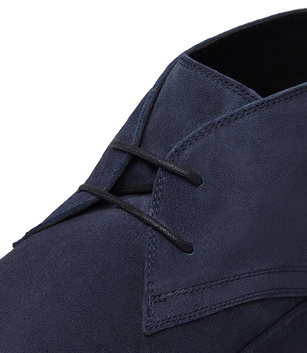 Loriblu Polacchini in pelle scamosciata blu Outlet