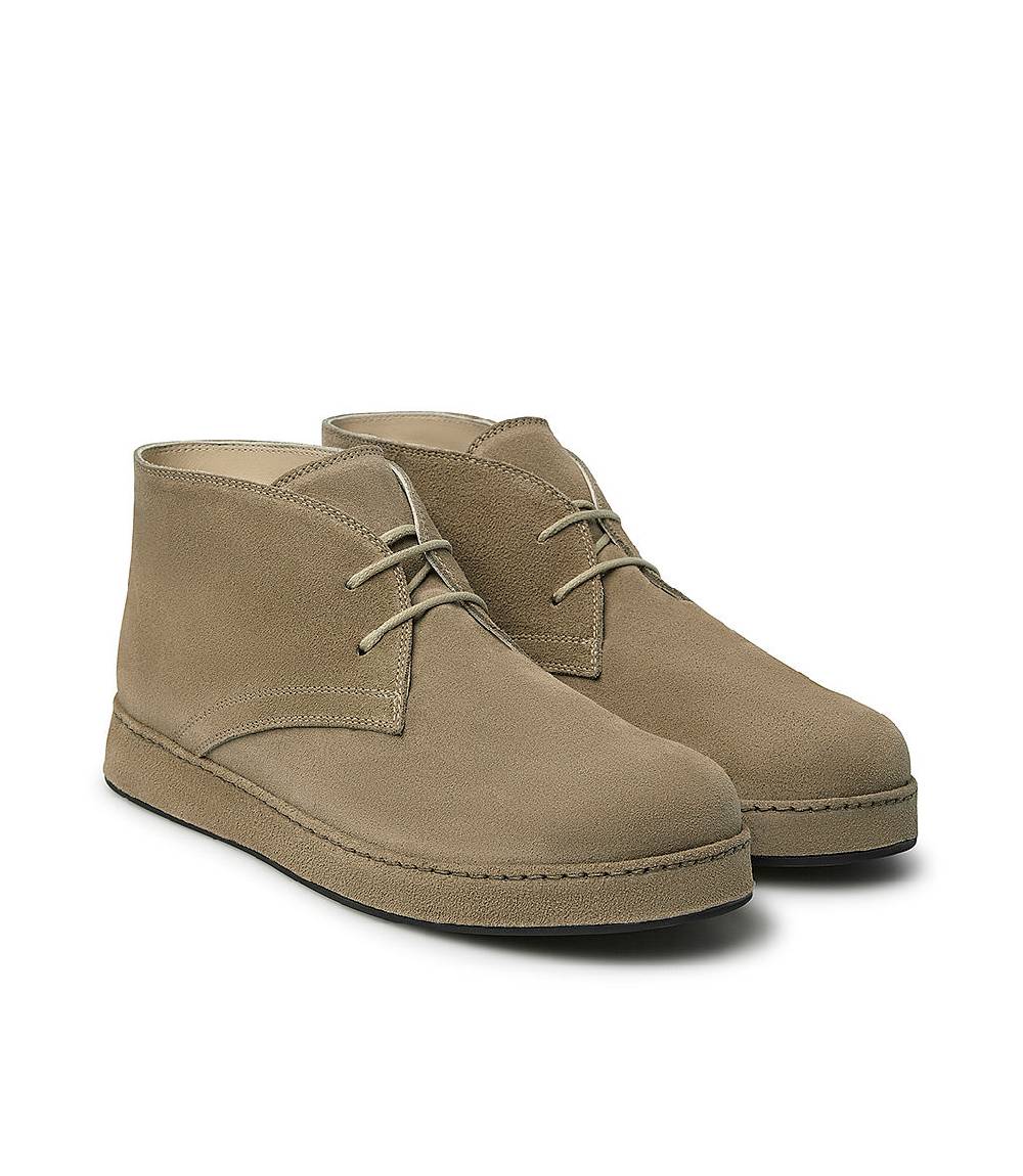 Loriblu Polacchini in pelle scamosciata miele In Vendita