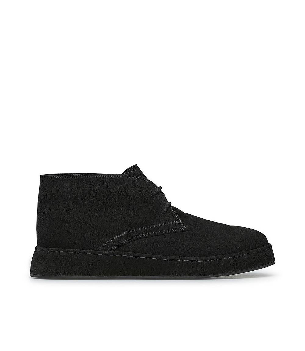 Loriblu Polacchini in pelle scamosciata nera