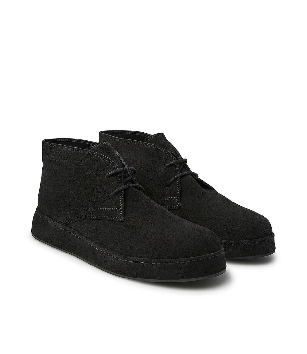 Loriblu Polacchini in pelle scamosciata nera Saldi