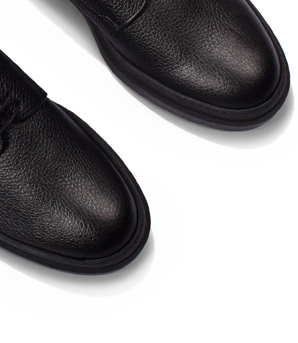 Loriblu Derby in pelle nera In Linea