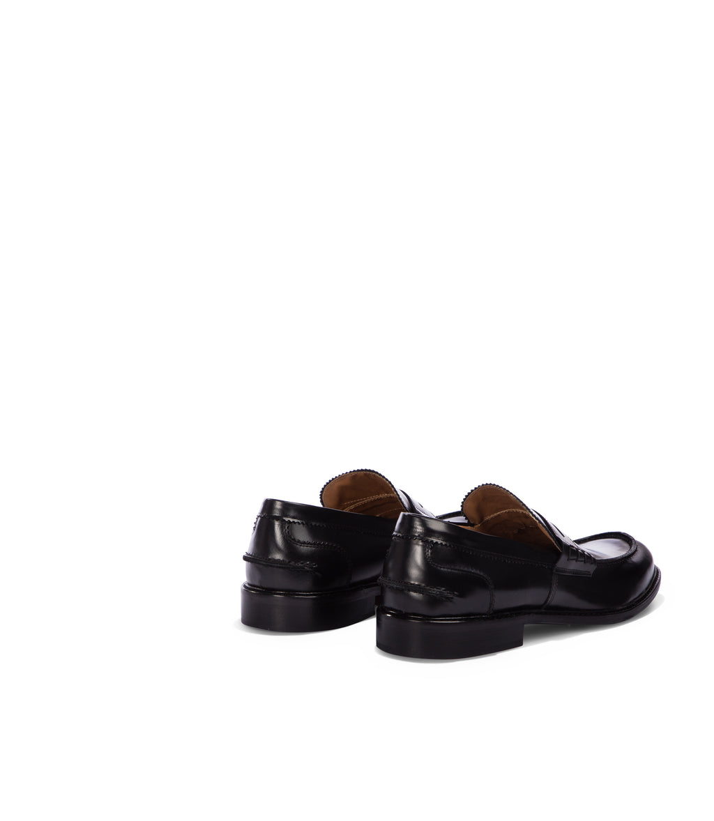 Loriblu Mocassini in pelle nera Pezzi Unici