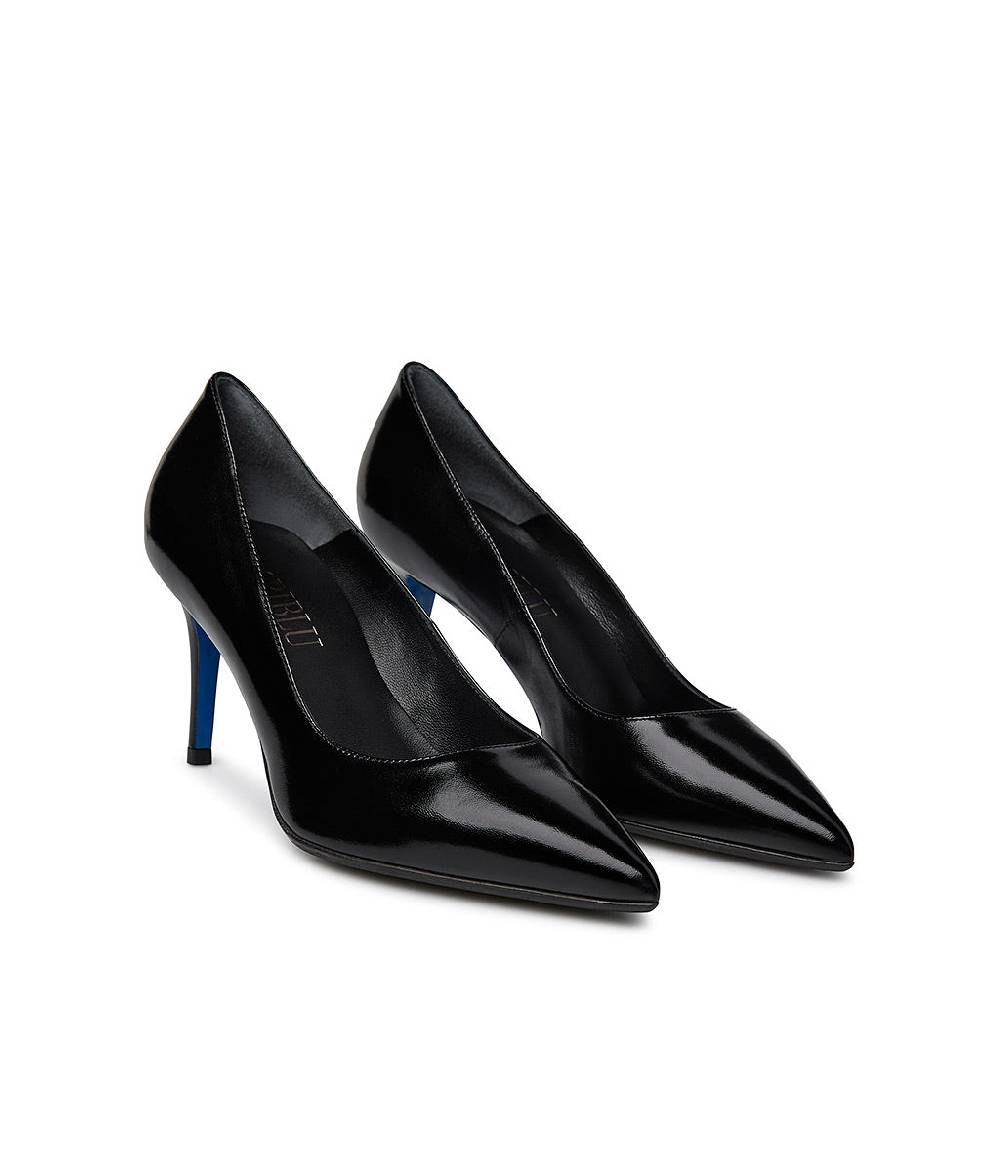 Loriblu Décolleté in pelle lucida nero Novità