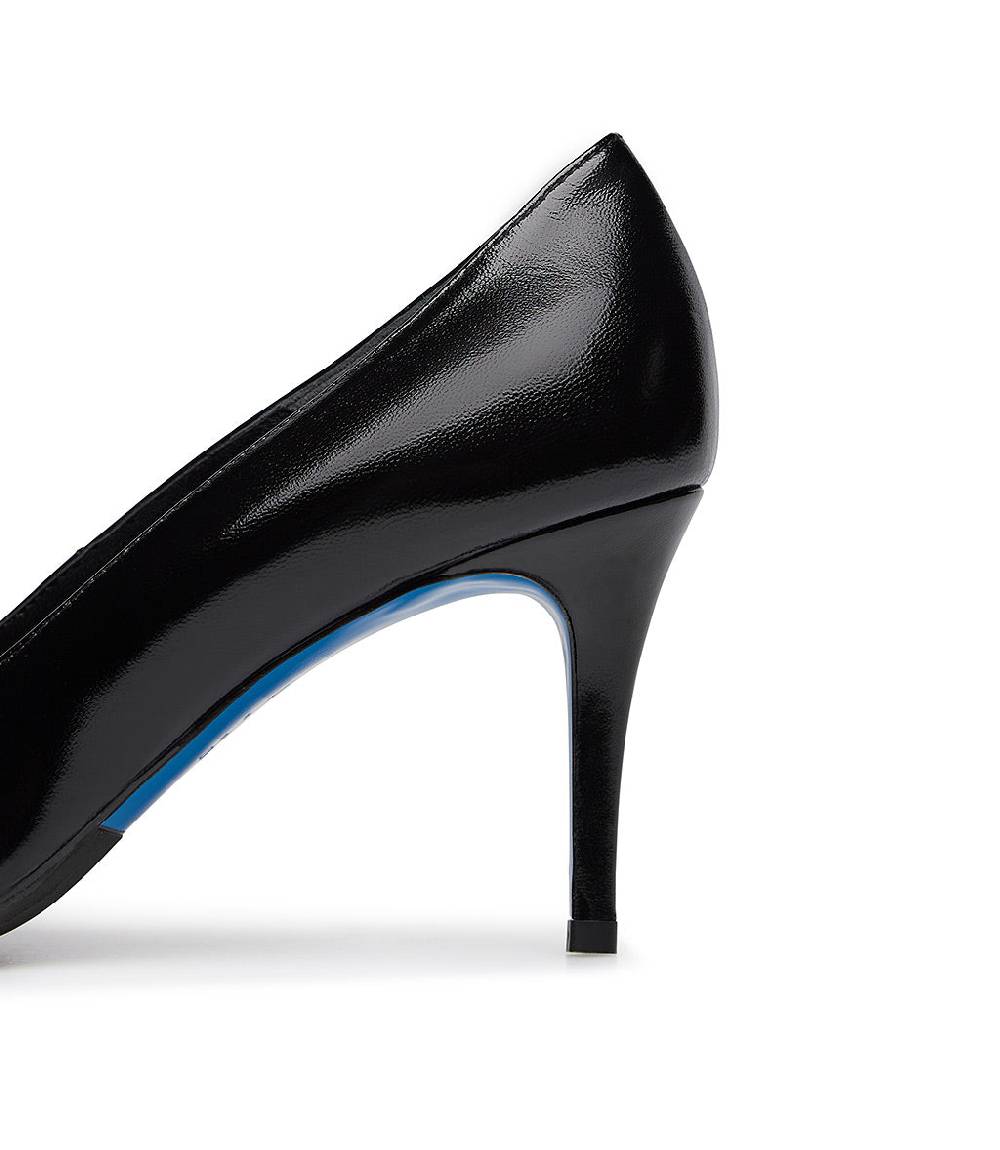 Loriblu Décolleté in pelle lucida nero Novità