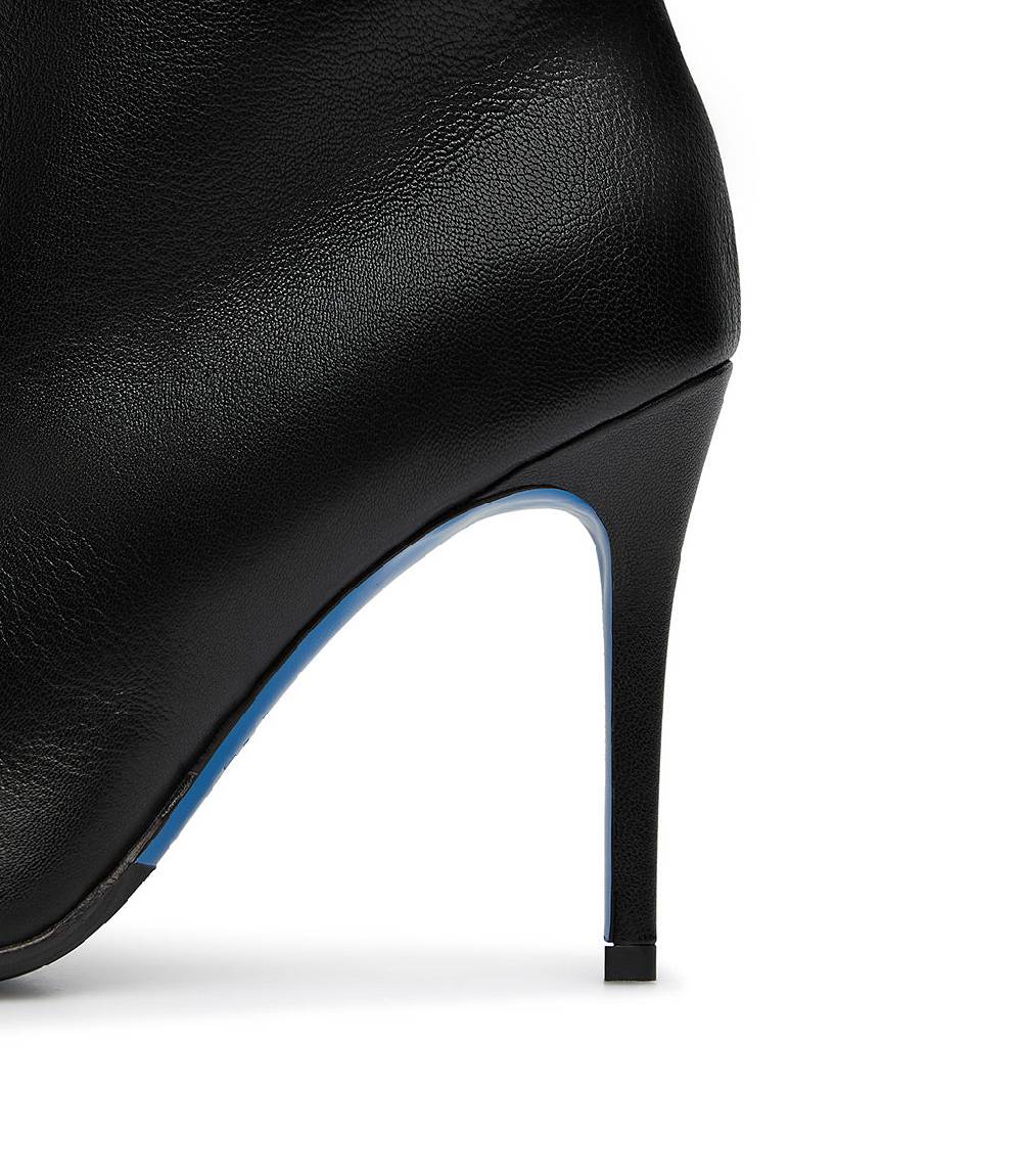 Loriblu Stivaletti in nappa nera Outlet