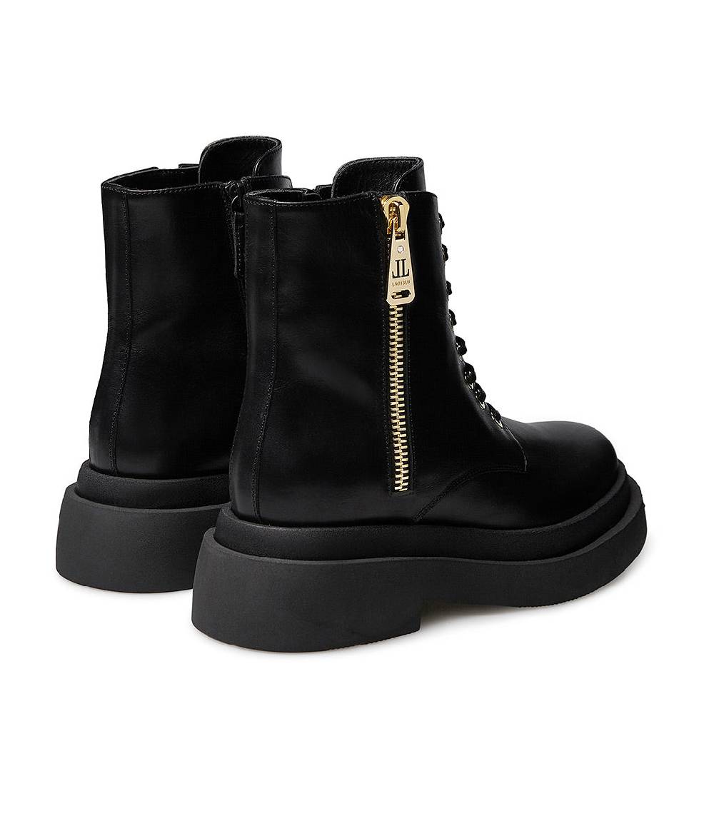 Loriblu Anfibi in vitello nero Moda