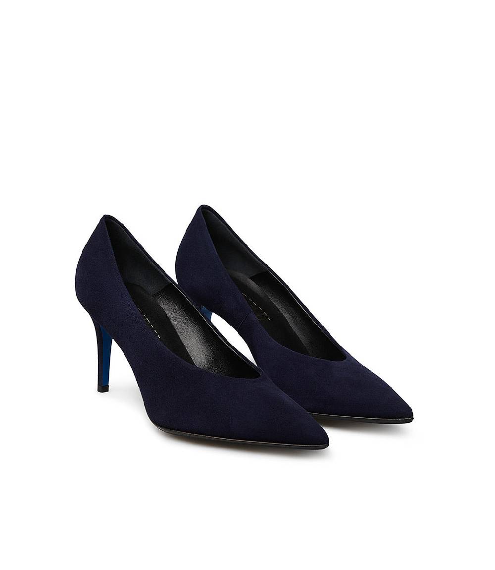 Loriblu Décolleté in camoscio blu Affare Del Giorno