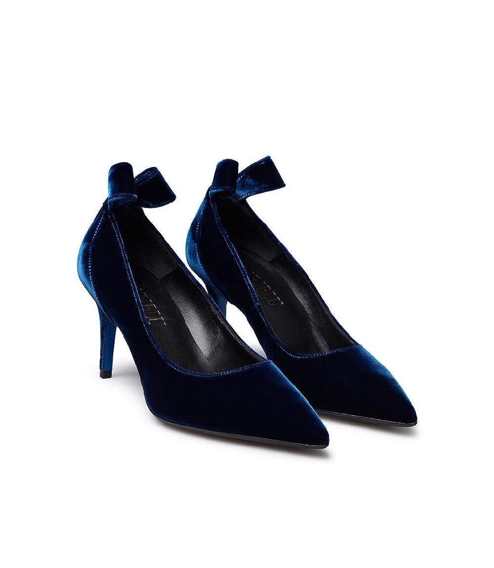 Loriblu Décolleté in velluto blu Novità