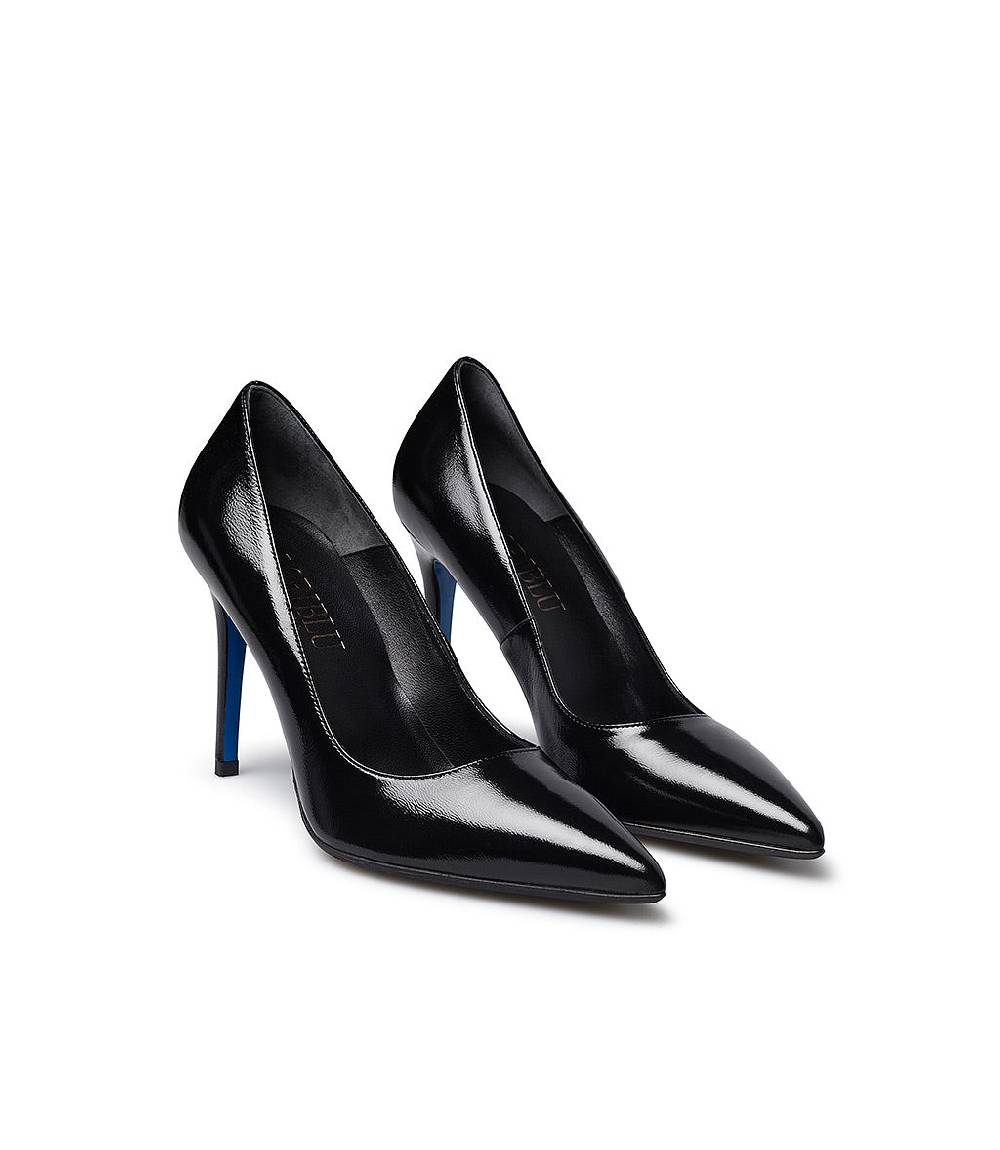 Loriblu Décolleté in pelle lucida nero Offerte