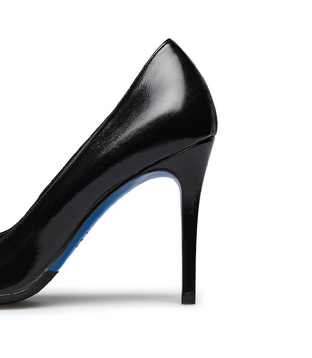 Loriblu Décolleté in pelle lucida nero Offerte