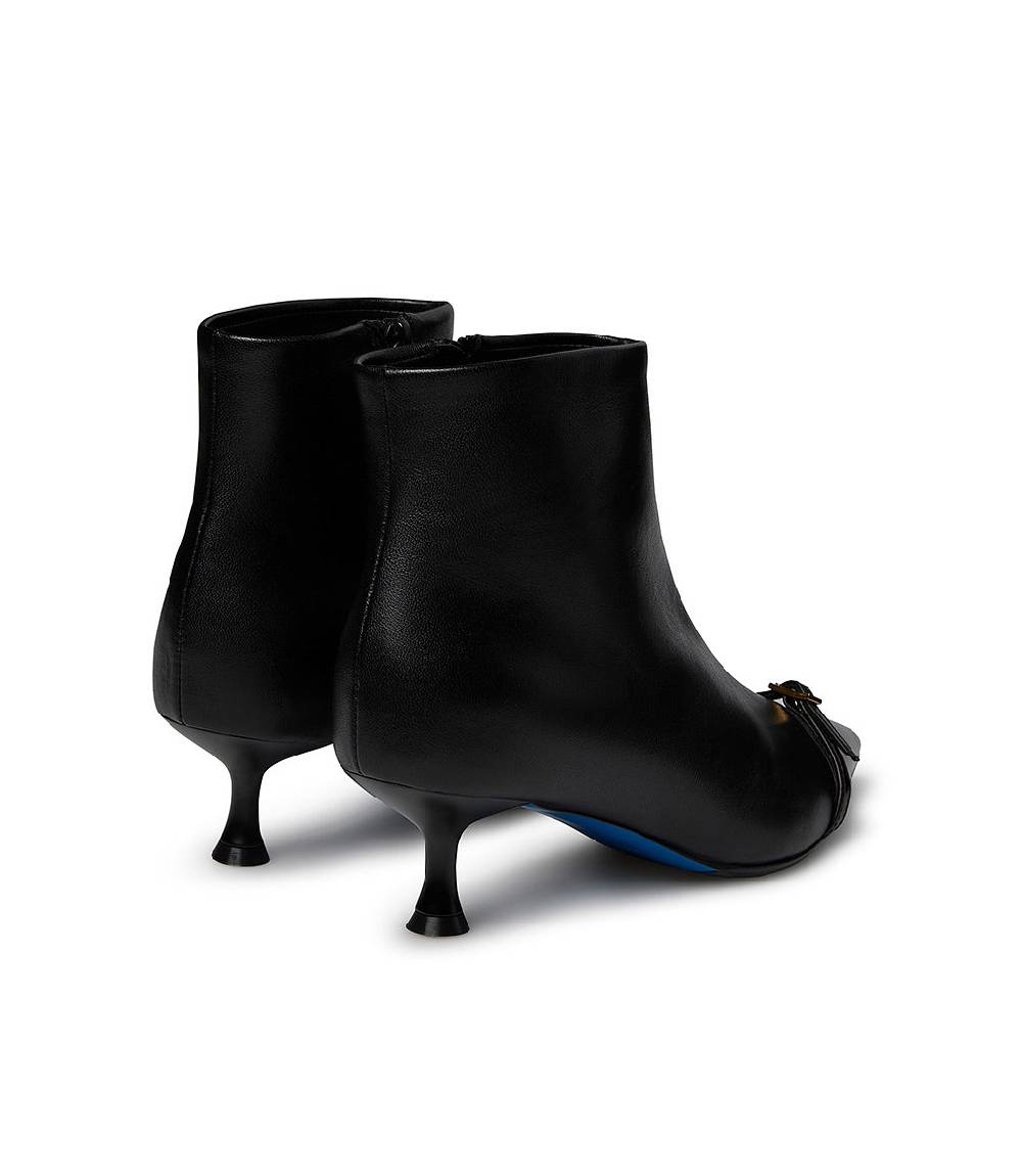 Loriblu Stivaletto in nappa nera Nuova