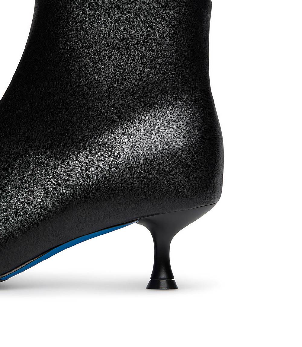 Loriblu Stivaletto in nappa nera Nuova
