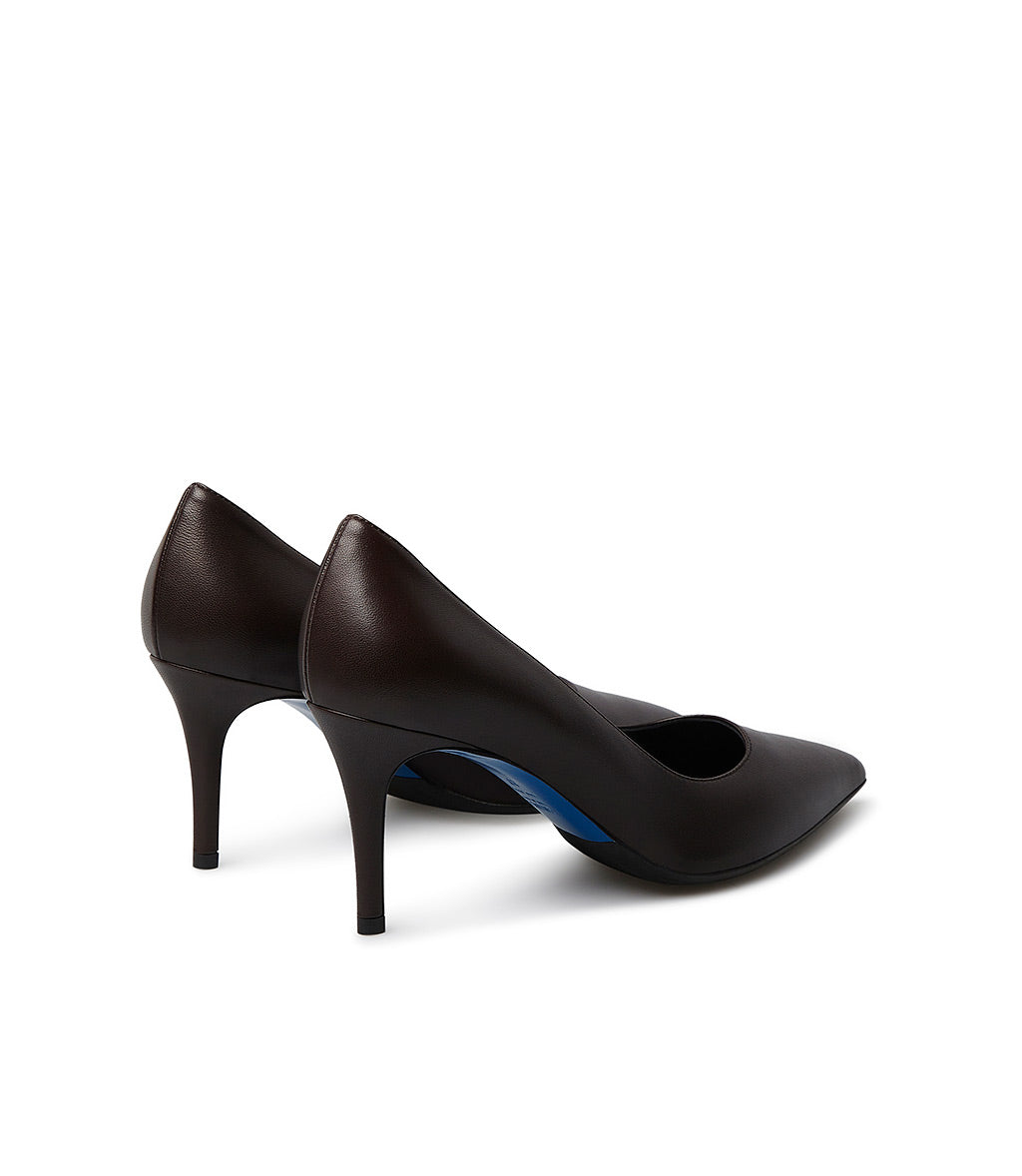 Loriblu Décolleté in nappa marrone TdM Pezzi Unici