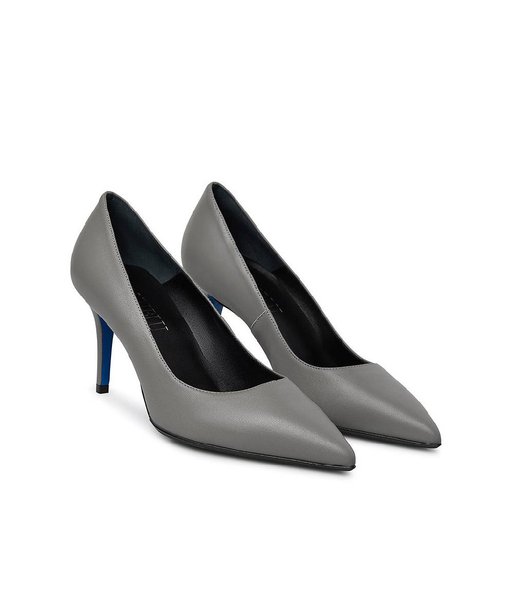 Loriblu Décolleté in nappa grigio Soddisfazione Garantita