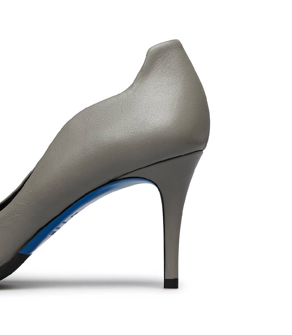 Loriblu Décolleté onda in nappa grigio Qualità Garantita