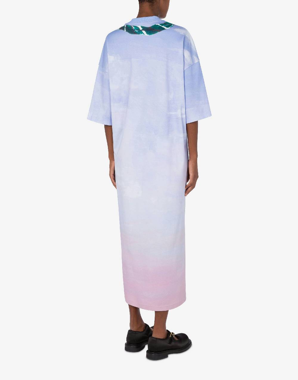 Love Moschino Abito in interlock di cotone In The Cloud Pezzi Unici