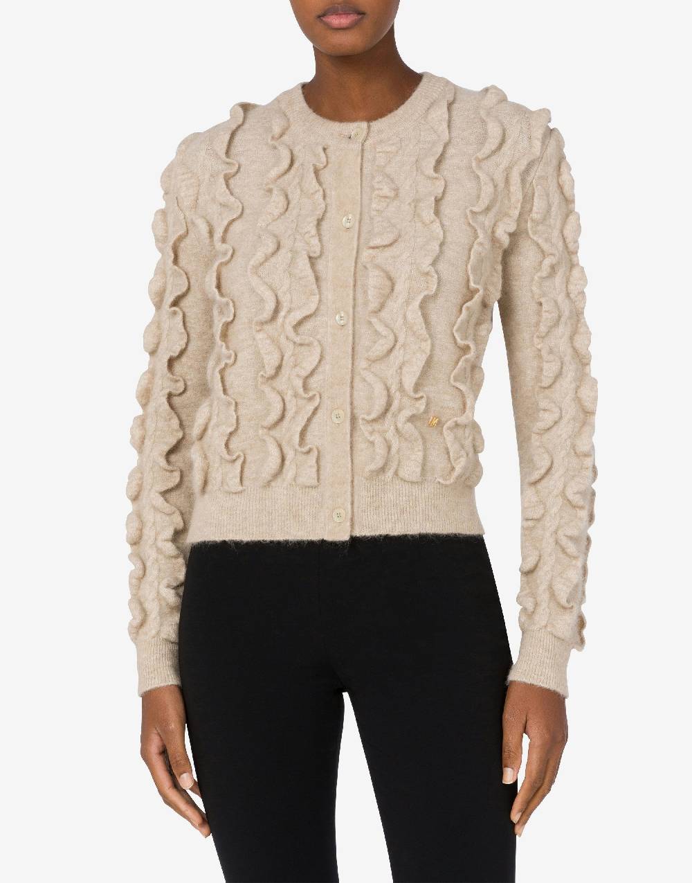 Love Moschino Pullover in mohair stretch Golden M Soddisfazione Garantita