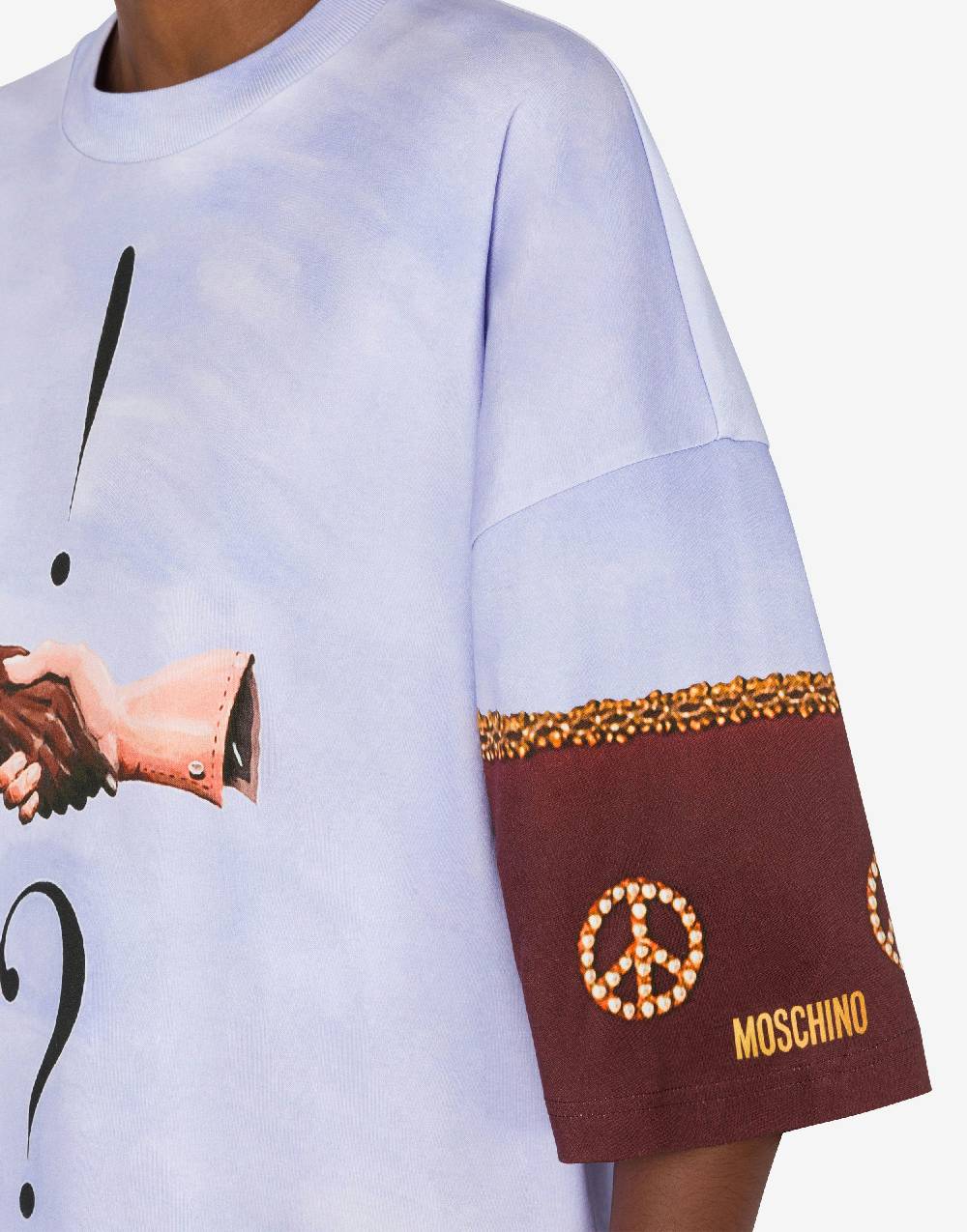 Love Moschino Abito in interlock di cotone Volemosebbene Promozione Limitata