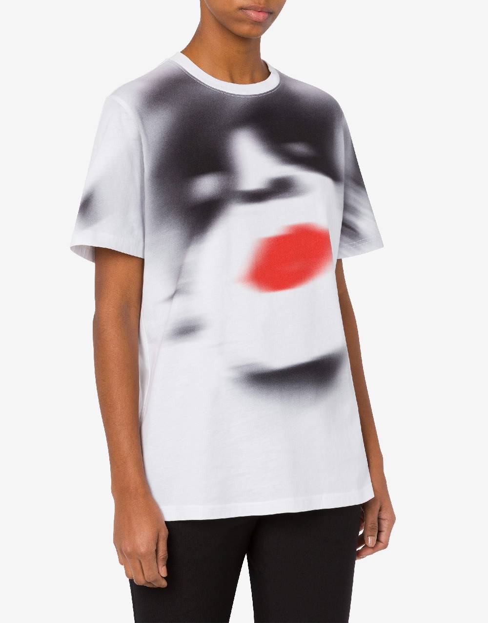 Love Moschino T-shirt con stampa Shopping Online