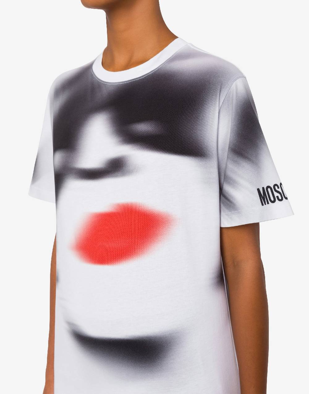 Love Moschino T-shirt con stampa Shopping Online