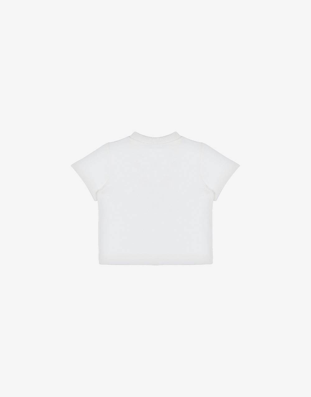 Love Moschino T-shirt in cotone organico Lovely Teddy Bear Affare Del Giorno