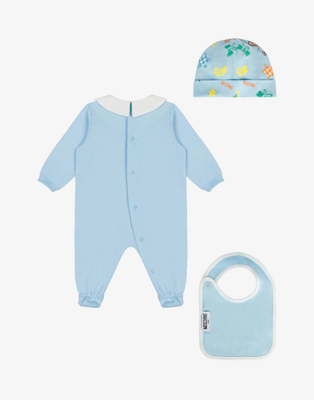 Love Moschino Set tutina, cappello e bavaglino Baby Teddy Bear Offerta
