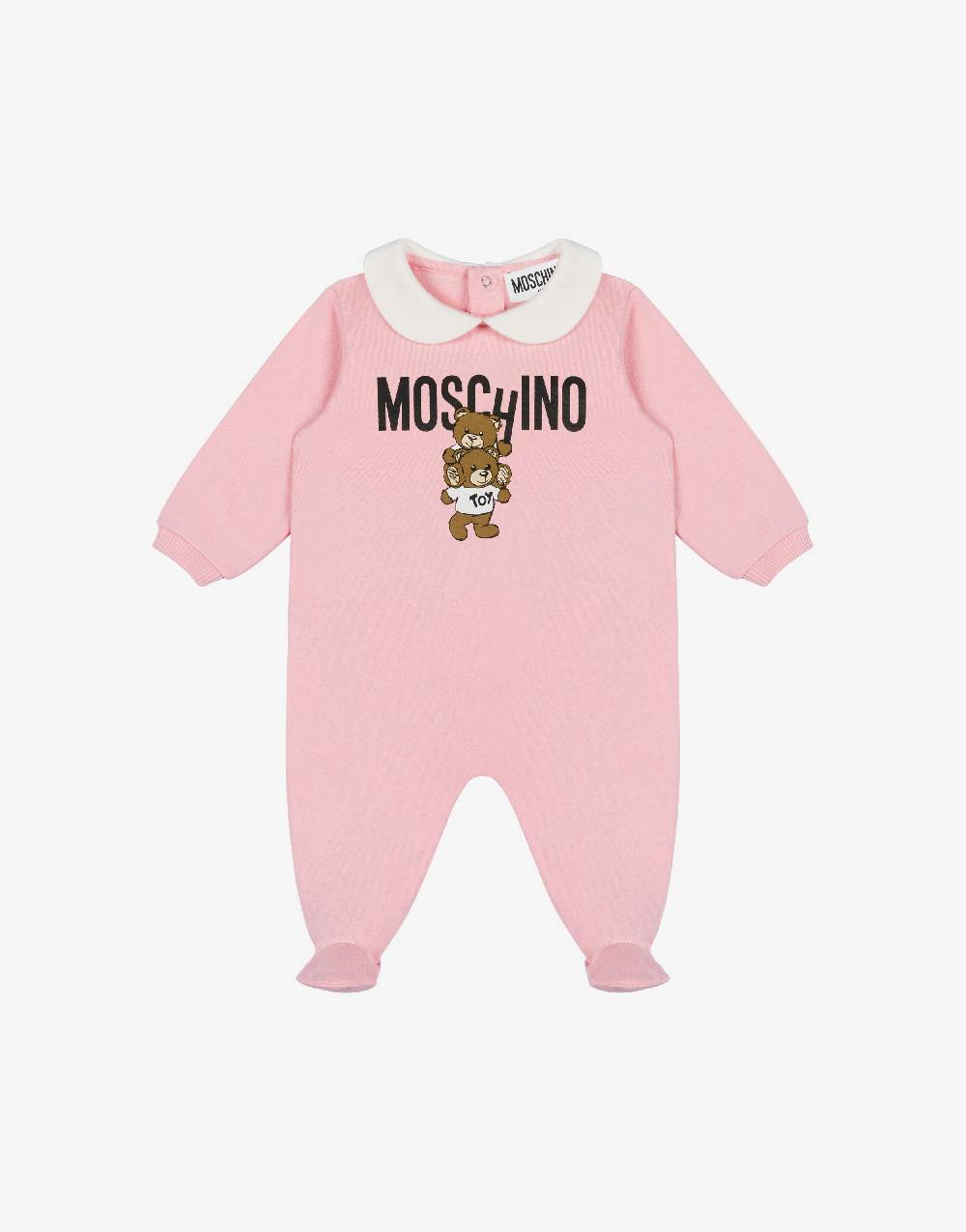 Love Moschino Tutina in felpa Teddy Logo In Vendita