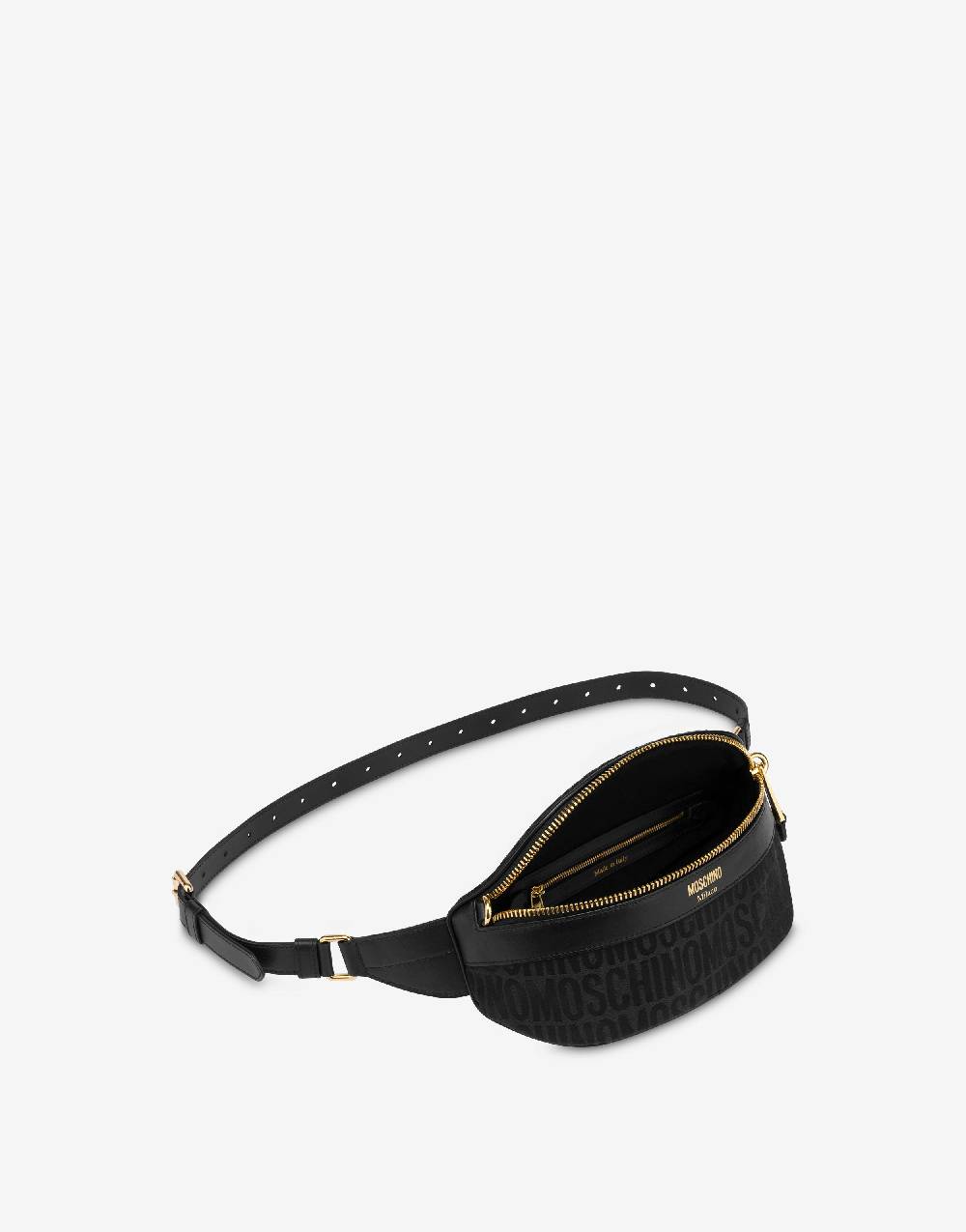 Love Moschino Marsupio in nylon Allover Logo Pezzi Unici