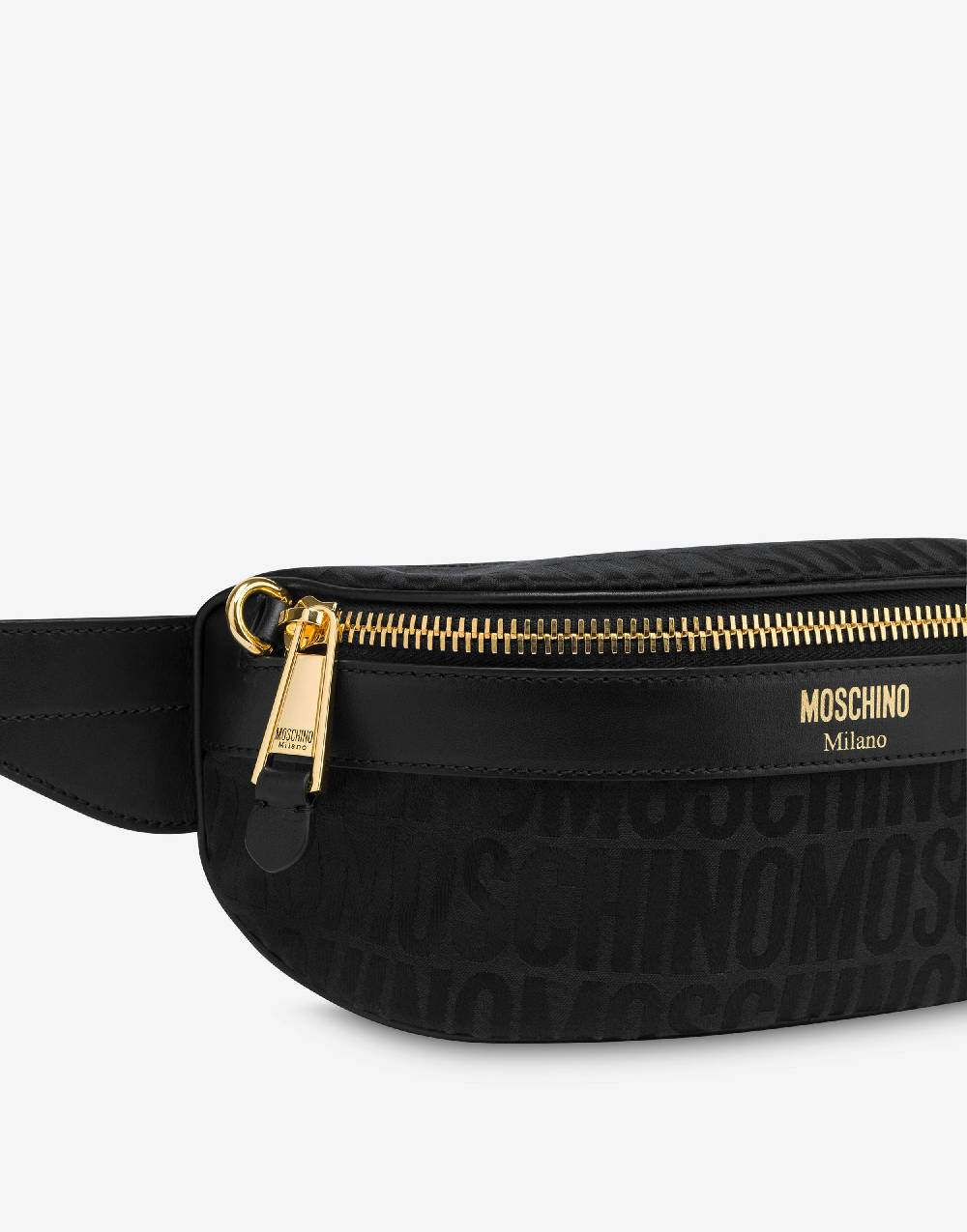 Love Moschino Marsupio in nylon Allover Logo Pezzi Unici