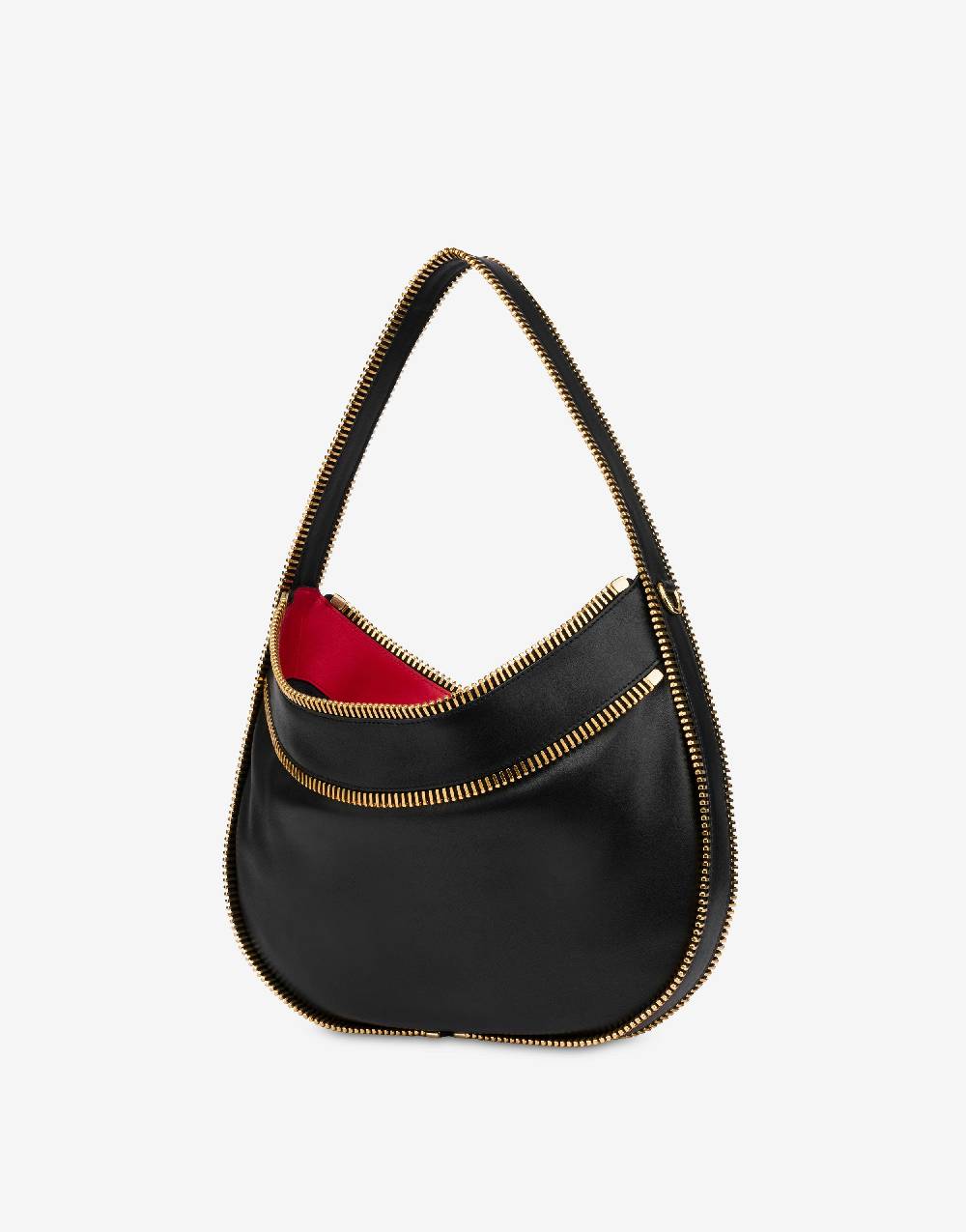 Love Moschino Moschino Rider hobo bag in vitello In Vendita