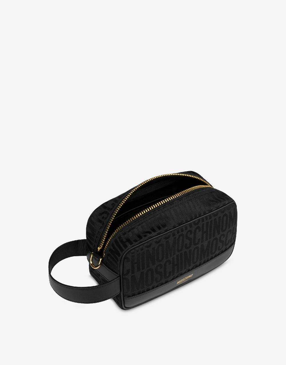 Love Moschino Beauty case in nylon Allover Logo Nuovo