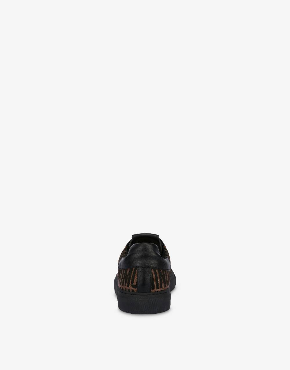 Love Moschino Sneakers in nylon Allover Logo Qualità