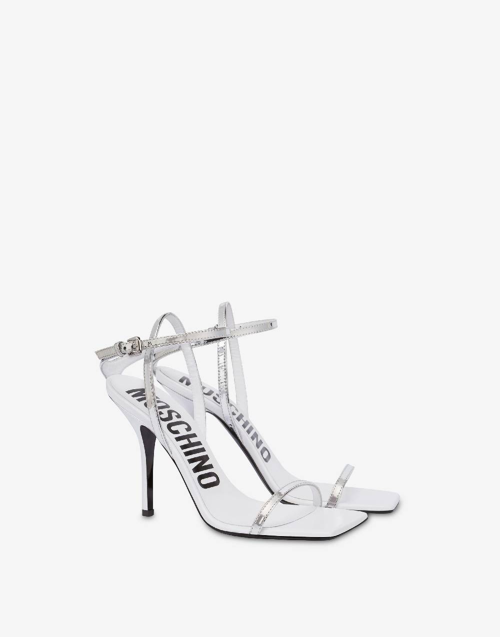 Love Moschino Sandali effetto specchio Tina
