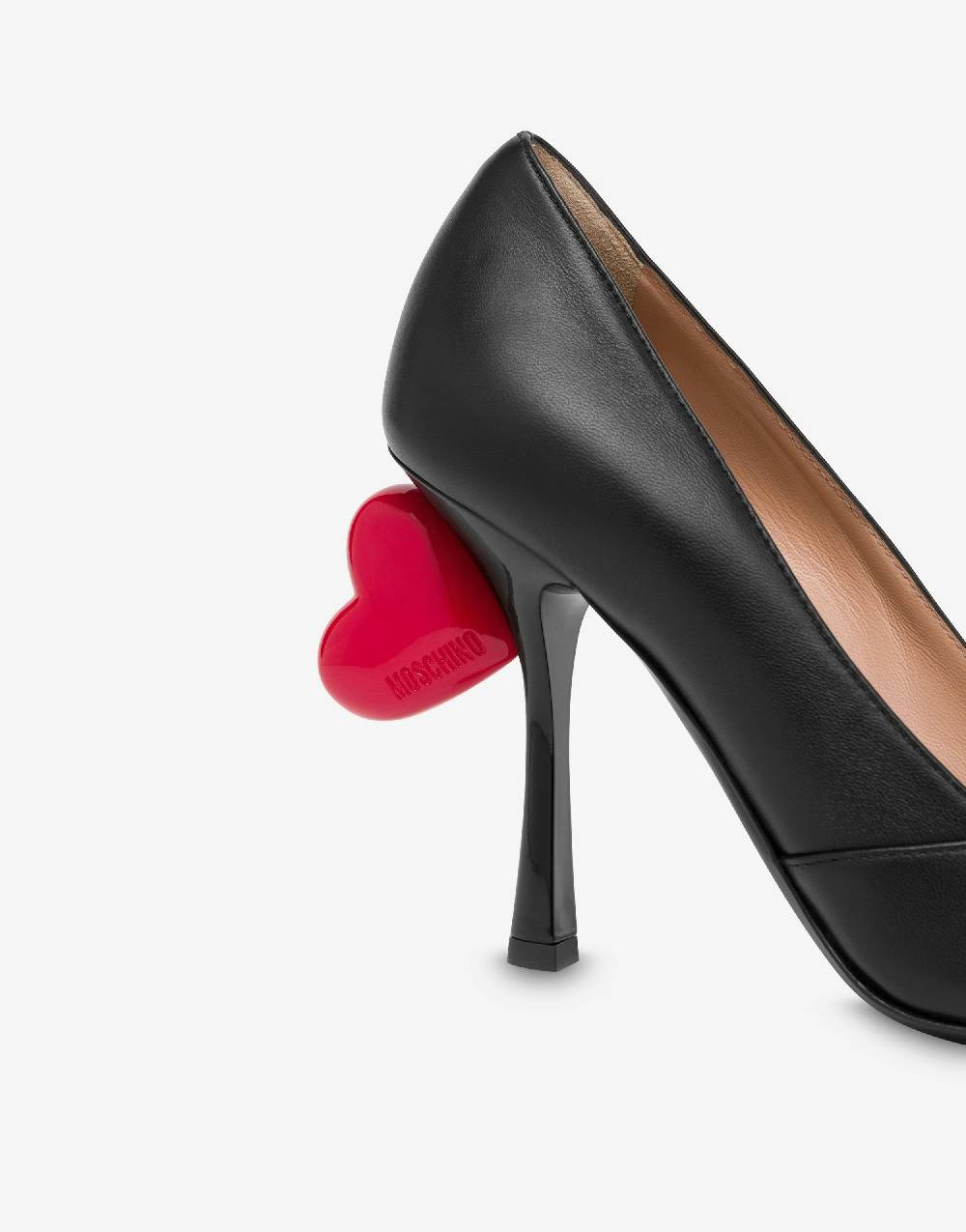Love Moschino Décolleté in nappa Sweet Heart Offerta