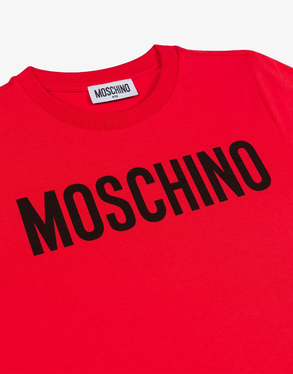 Love Moschino T-shirt in jersey Logo Print Vendita Calda