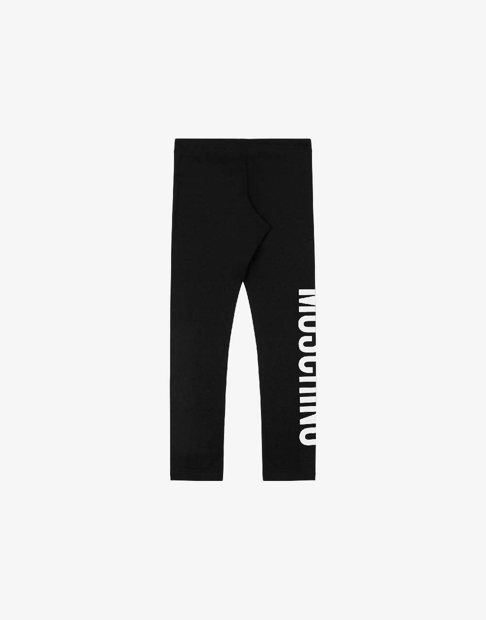 Love Moschino Leggings in jersey Logo Print In Saldo