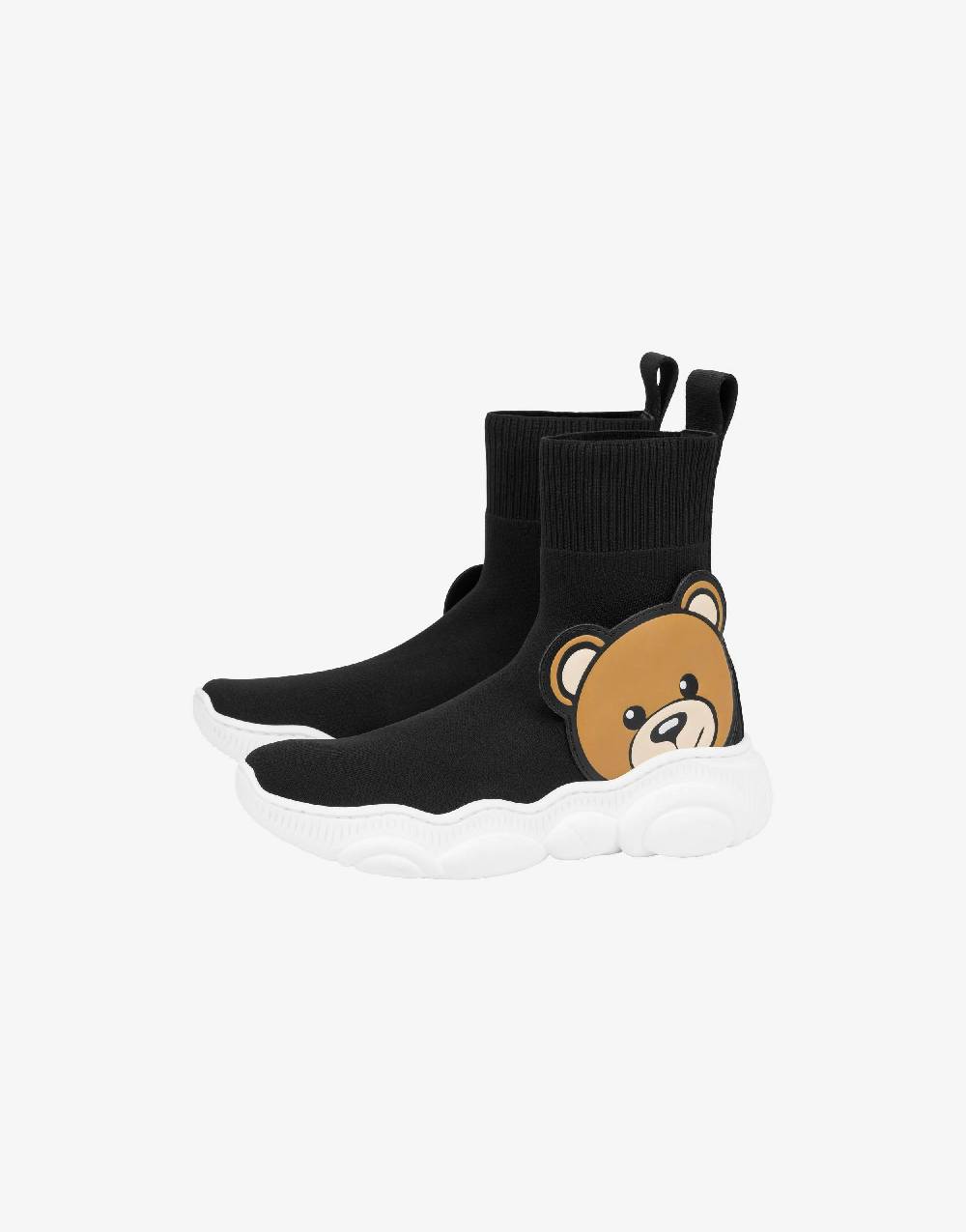 Love Moschino Sock sneakers Teddy Patch Qualità