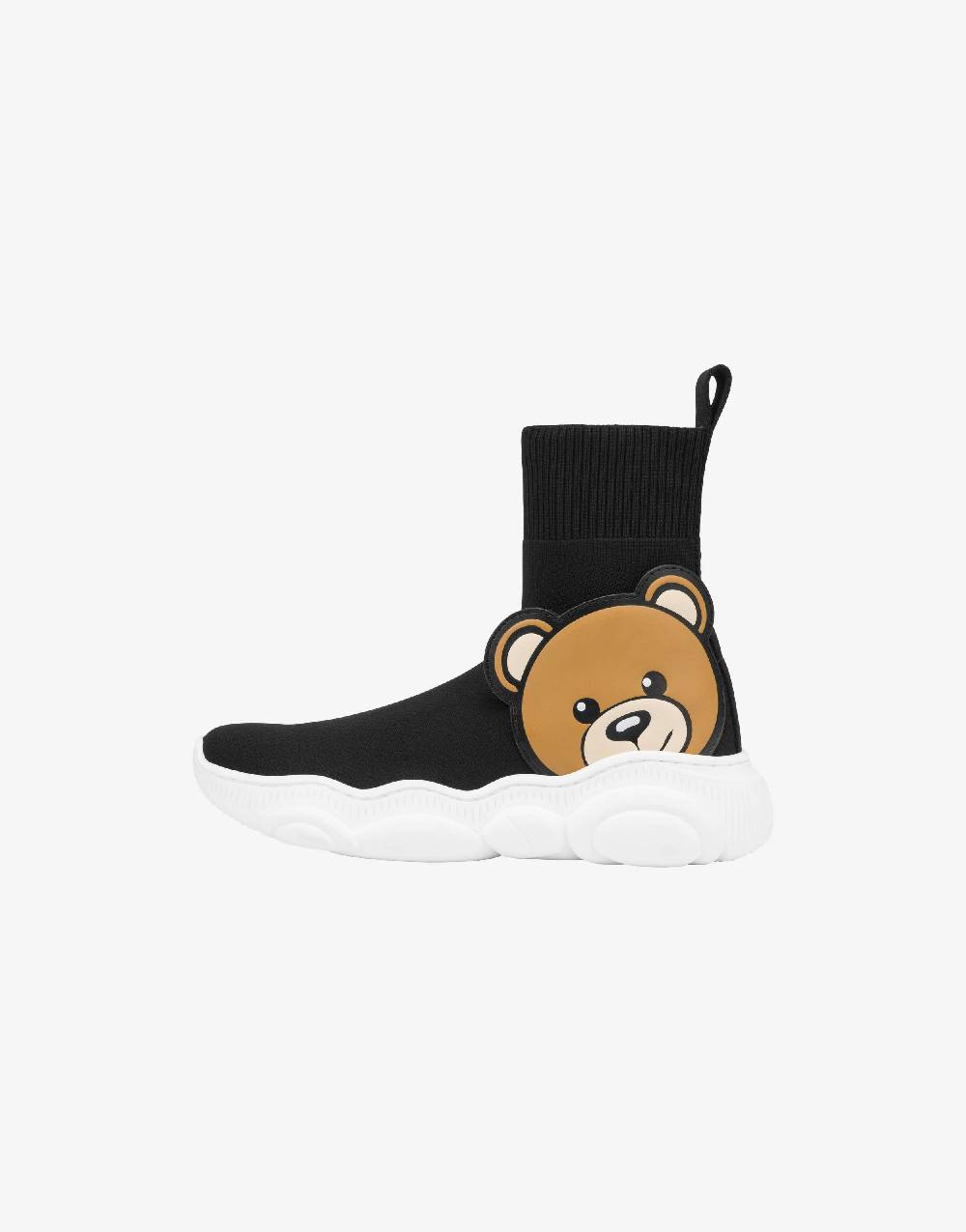 Love Moschino Sock sneakers Teddy Patch Qualità