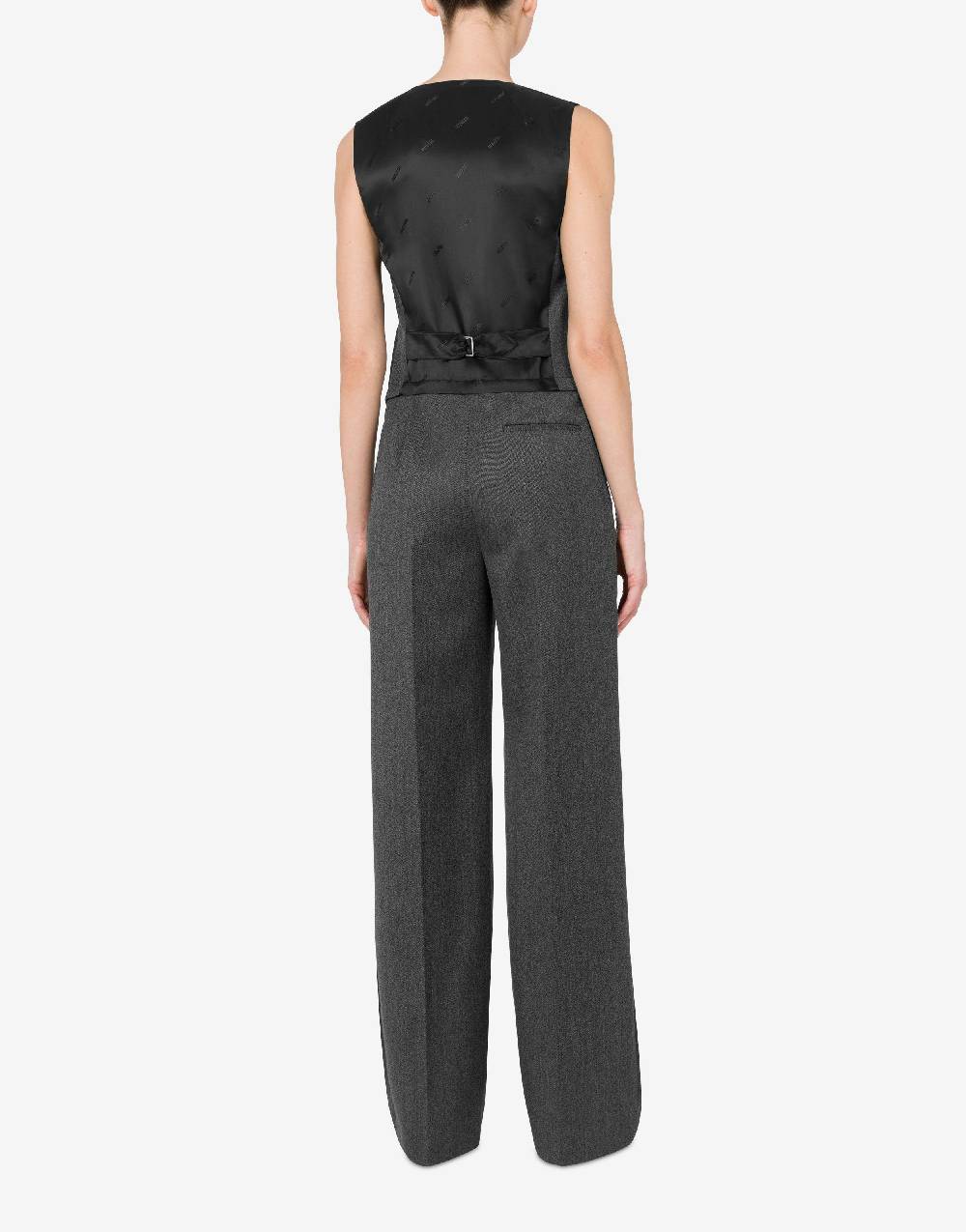 Love Moschino Tuta in grain poudre di lana Spedizione Gratuita
