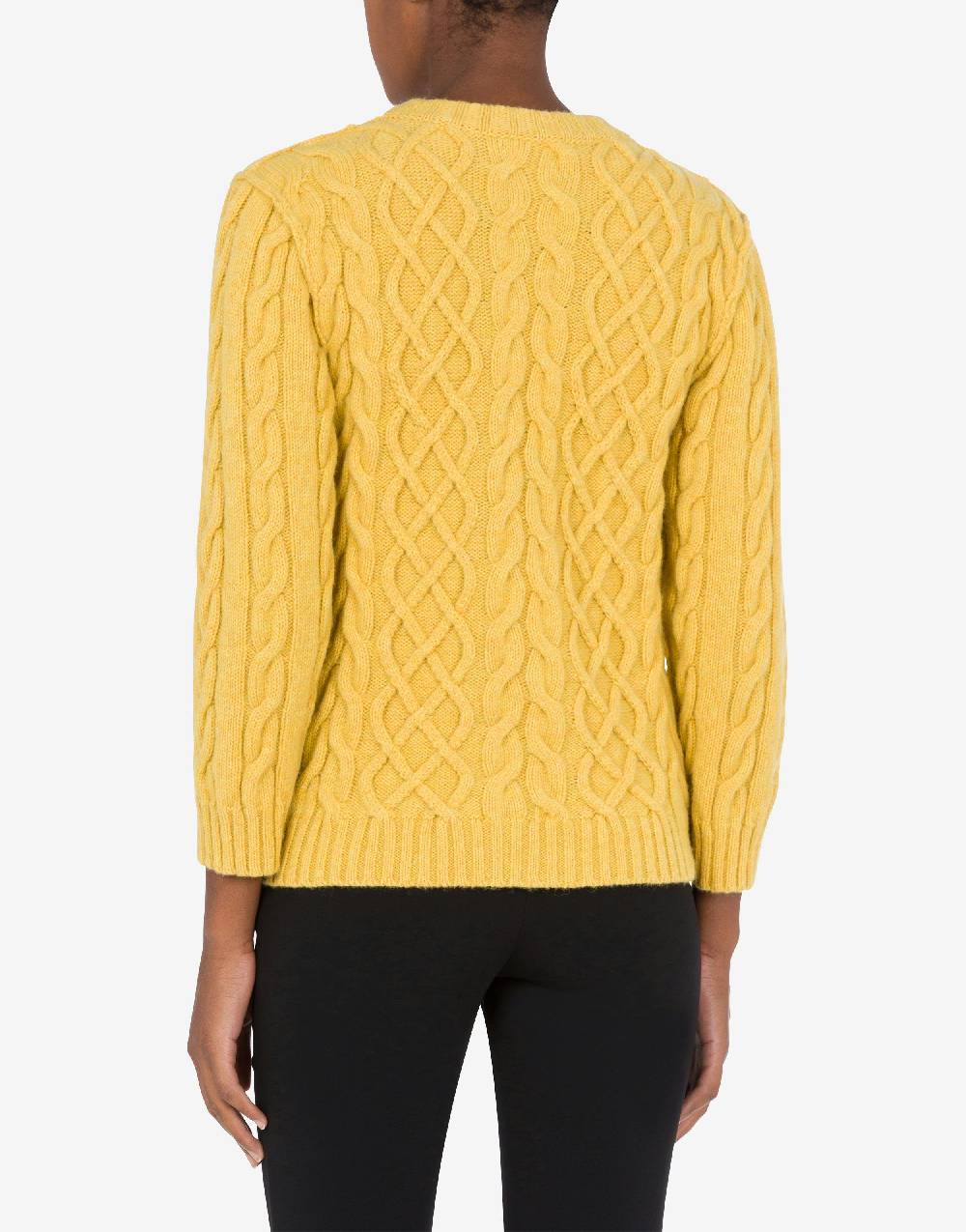 Love Moschino Pullover in shetland Golden M Economico