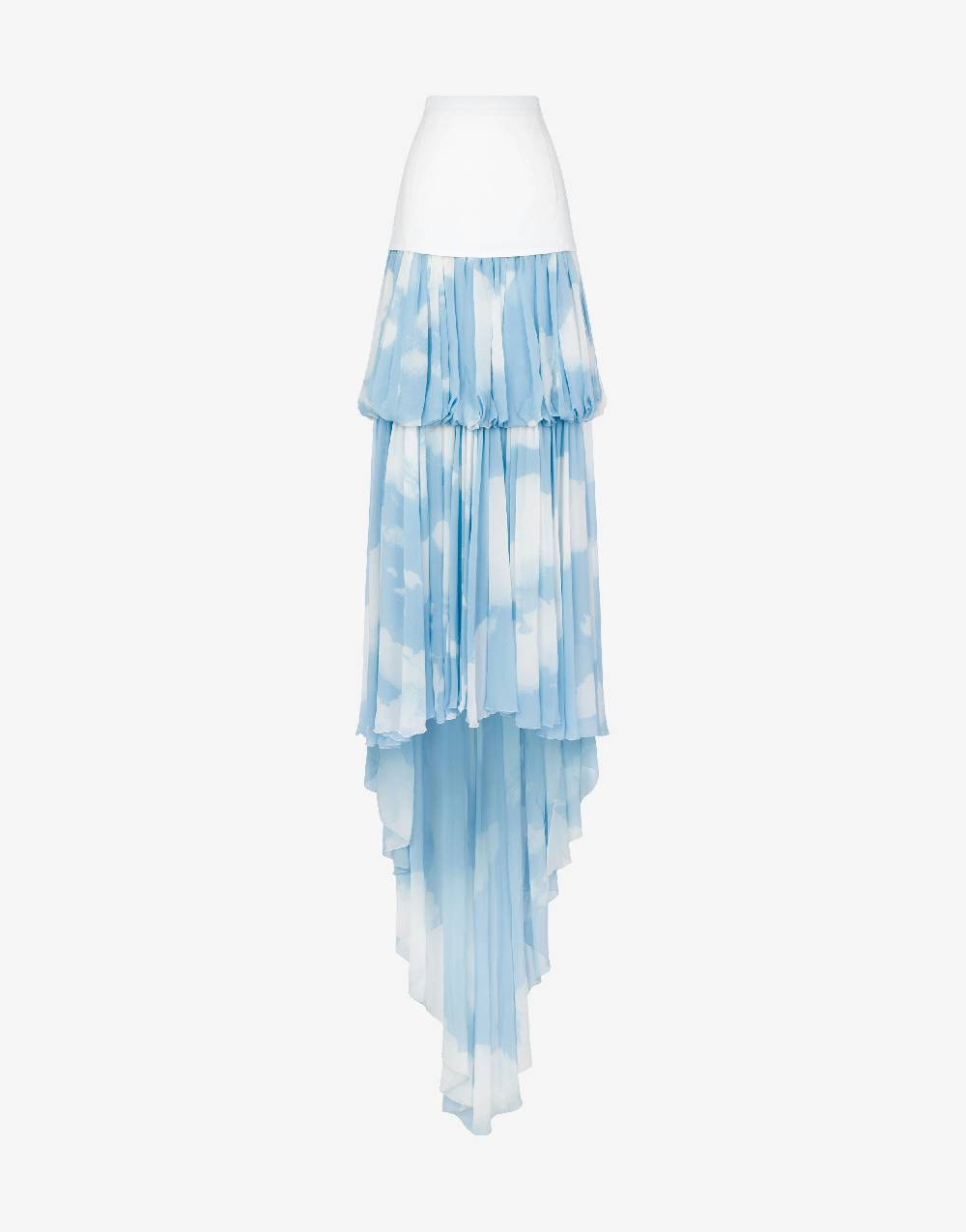 Love Moschino Gonna lunga con stampa In the Cloud