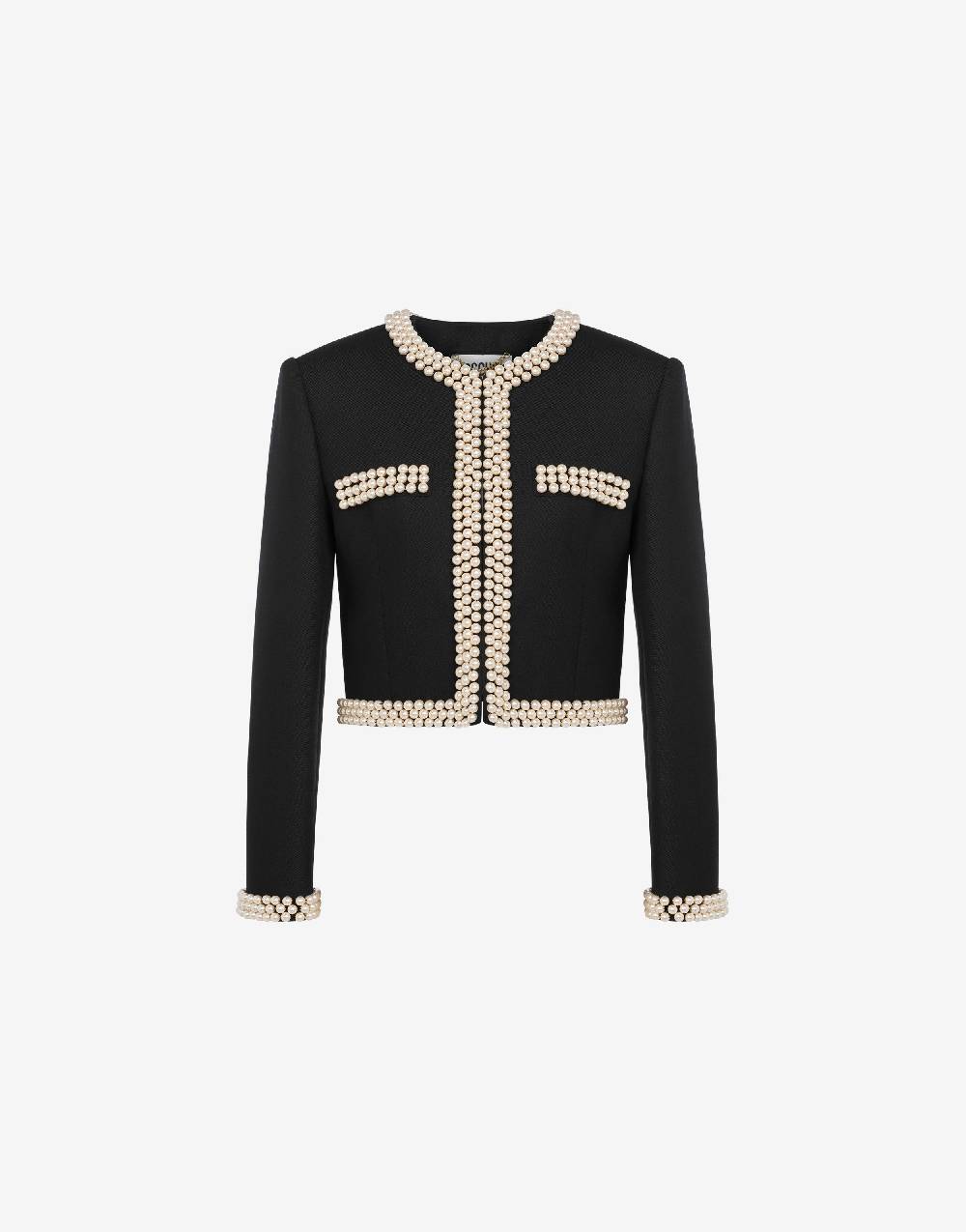 Love Moschino Giacca con perle Archive Capsule Pezzi Unici