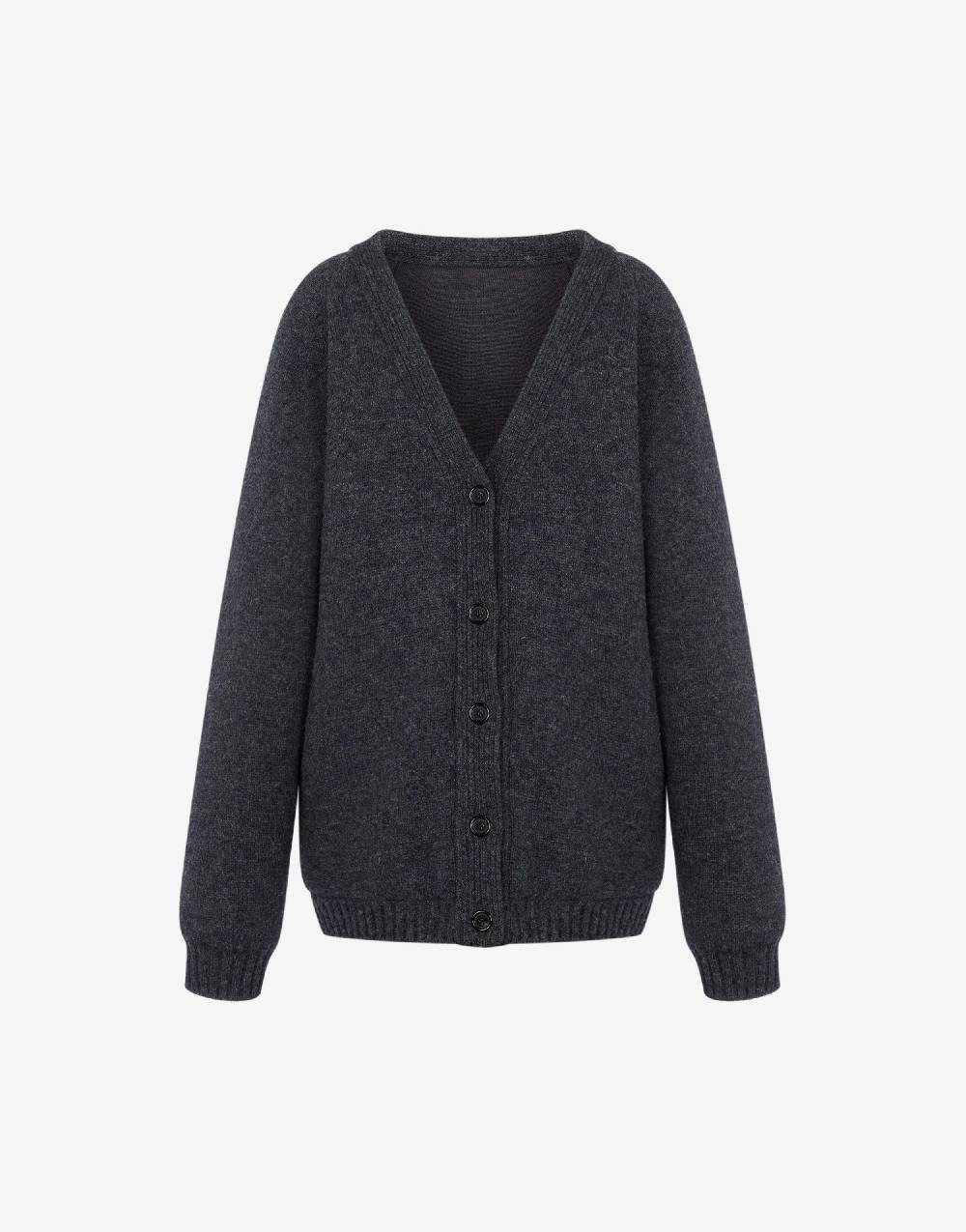 Love Moschino Cardigan oversize in shetland 100% Enlarge Consegna Veloce