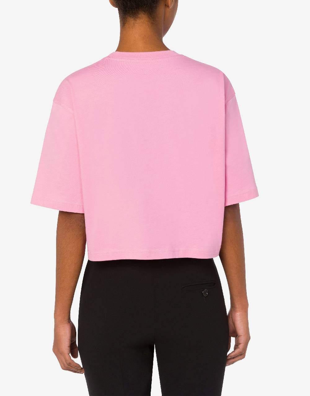 Love Moschino T-shirt cropped Moschino Teddy Bear Offerta