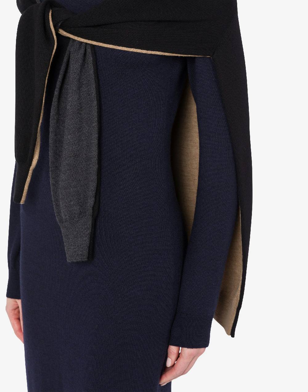 Love Moschino Abito in lana Layer Up I Più Venduti