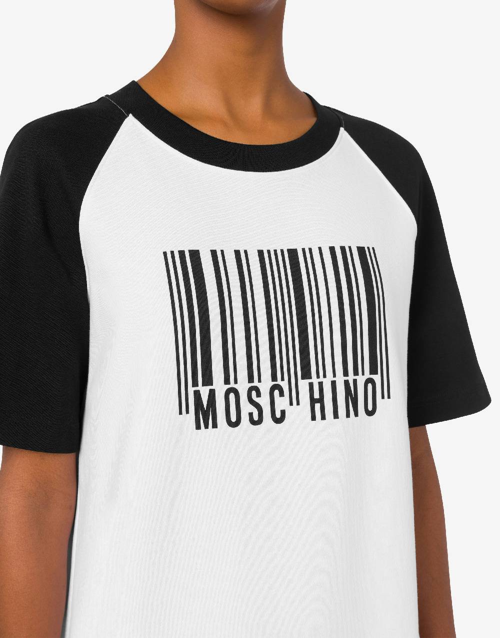 Love Moschino Abito in interlock Barcode Nuova